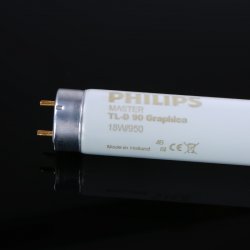 philips 标准光源d50灯管master tl-d 90 graphica 18w/950